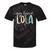 Lola One Loved Lola Mother's Day Tie-Dye T-shirts Black Tie-Dye