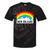 New Orleans Pride Lgbtq Rainbow Skyline Tie-Dye T-shirts Black Tie-Dye