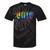 Ohio Lgbtq Pride Rainbow Pride Flag Tie-Dye T-shirts Black Tie-Dye