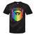 Pride Rainbow Beard Lgbtq Gay Pride Day Quote Saying Meme Tie-Dye T-shirts Black Tie-Dye