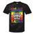 Retro Lgbt Rainbow Flag Hail Gay Satan Lgbt Goth Gay Pride Tie-Dye T-shirts Black Tie-Dye