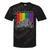 San Diego California Lgbt Pride Rainbow Flag Tie-Dye T-shirts Black Tie-Dye