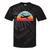 Vintage Plane Spotting Sunset Distressed Sunrise Tie-Dye T-shirts Black Tie-Dye