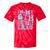 In My 6Th Birthday Era Girl Six Bday 6 Year Old Girl Tie-Dye T-shirts RedTie-Dye