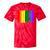 Binghamton New York Lgbtq Gay Pride Rainbow Skyline Tie-Dye T-shirts RedTie-Dye
