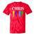 Chris 2024 Chris First Name Personalized For Women Tie-Dye T-shirts RedTie-Dye