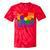 Electrician Rainbow Lgbtq Gay Pride Lesbian Retro Groovy Tie-Dye T-shirts RedTie-Dye