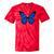 European Union Butterfly Pride European Union Flag Eu Tie-Dye T-shirts RedTie-Dye