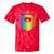 Pride Rainbow Beard Lgbtq Gay Pride Day Quote Saying Meme Tie-Dye T-shirts RedTie-Dye