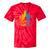 Retro Pittsburgh Skyline Rainbow Lgbt Lesbian Gay Pride Tie-Dye T-shirts RedTie-Dye