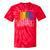 San Diego California Lgbt Pride Rainbow Flag Tie-Dye T-shirts RedTie-Dye