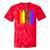 Seattle Washington Lgbtq Gay Pride Rainbow Skyline Tie-Dye T-shirts RedTie-Dye
