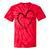 Taylor First Name I Love Taylor Girl With Heart Tie-Dye T-shirts RedTie-Dye