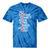 Asian American Pride Stop Asian Hate Distressed Tie-Dye T-shirts Blue Tie-Dye