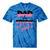 Dad And Mom Of The Birthday Girl Family Matching Party Tie-Dye T-shirts Blue Tie-Dye