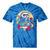 Ferret Lover Weasel Mammal Wildlife Animal Tie-Dye T-shirts Blue Tie-Dye