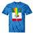 Lgbt Mexico Flag Zip Rainbow Mexican Gay Pride Tie-Dye T-shirts Blue Tie-Dye