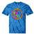 Goth Lgbtq Gay Pride Satanic Rainbow Pentagram Tie-Dye T-shirts Blue Tie-Dye