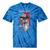 Hawk Tush Spit On That Thing Llama July 4Th Tie-Dye T-shirts Blue Tie-Dye