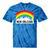 New Orleans Pride Lgbtq Rainbow Skyline Tie-Dye T-shirts Blue Tie-Dye