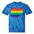 Ohio Map Gay Pride Rainbow Flag Lgbt Support Tie-Dye T-shirts Blue Tie-Dye