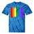 Seattle Washington Lgbtq Gay Pride Rainbow Skyline Tie-Dye T-shirts Blue Tie-Dye