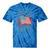 She Loves Jesus And America Too Fourth Of July Women Tie-Dye T-shirts Blue Tie-Dye