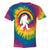 Bigfoot Graffiti Rainbow Sasquatch Tagger Tie-Dye T-shirts Rainbox Tie-Dye