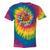 Floral 91 Years Loved 91St Birthday For Grandma Women Tie-Dye T-shirts Rainbox Tie-Dye