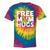 Free Mom Hugs Lgbt Pride Parades Rainbow Transgender Flag Tie-Dye T-shirts Rainbox Tie-Dye