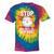 Carpentry Stop And Smell The Sawdust Working Carpenter Tie-Dye T-shirts Rainbox Tie-Dye