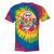 Ferret Lover Weasel Mammal Wildlife Animal Tie-Dye T-shirts Rainbox Tie-Dye