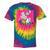 Girl Retro Personalized Dolly Cowgirl First Name Tie-Dye T-shirts Rainbox Tie-Dye