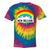 New Orleans Pride Lgbtq Rainbow Skyline Tie-Dye T-shirts Rainbox Tie-Dye