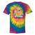 Proud Lil Sister Of A 2024 Graduate Class Of 24 Senior Grad Tie-Dye T-shirts Rainbox Tie-Dye