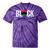 Black Pride Afro Pride Pan African Flag Melanin Black Woman Tie-Dye T-shirts Purple Tie-Dye