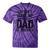 You Can't Scare Me I'm A Dad Of Two Girls Father's Day Tie-Dye T-shirts Purple Tie-Dye