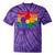 Electrician Rainbow Lgbtq Gay Pride Lesbian Retro Groovy Tie-Dye T-shirts Purple Tie-Dye