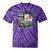 Feral Girl Summer Raccoon Beach Tie-Dye T-shirts Purple Tie-Dye