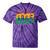 Junenth 1865 Emancipation Day Afican American Black Women Tie-Dye T-shirts Purple Tie-Dye