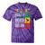 Junenth Equality Is Greater Than Division Afro Women Tie-Dye T-shirts Purple Tie-Dye
