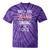 Just A Girl Who Loves Singing And Cats Women Tie-Dye T-shirts Purple Tie-Dye