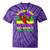 Mardi Gras Outfit We Don't Hide Crazy Parade Street Tie-Dye T-shirts Purple Tie-Dye