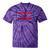 Miners For Trump Coal Mining Donald Trump Supporter Tie-Dye T-shirts Purple Tie-Dye