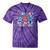 Pediatric Nurse 4Th Of July Little Stars Shining Bright Tie-Dye T-shirts Purple Tie-Dye