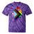 Progress Pride Rainbow Flag For Inclusivity Tie-Dye T-shirts Purple Tie-Dye
