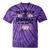 Promoted To Grandma 2025 Pregnancy Announcement Tie-Dye T-shirts Purple Tie-Dye