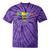 Rainbow Colorful Graffiti Style San Francisco City Skyline Tie-Dye T-shirts Purple Tie-Dye