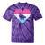 Retro Vintage Skunk For Or Girls Tie-Dye T-shirts Purple Tie-Dye