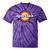 Vintage Spartans High School Spirit Go Spartans Pride Tie-Dye T-shirts Purple Tie-Dye